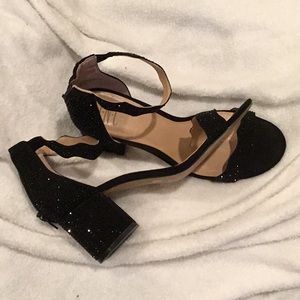 INC Hadwin Scallop Block-Heel Sandals